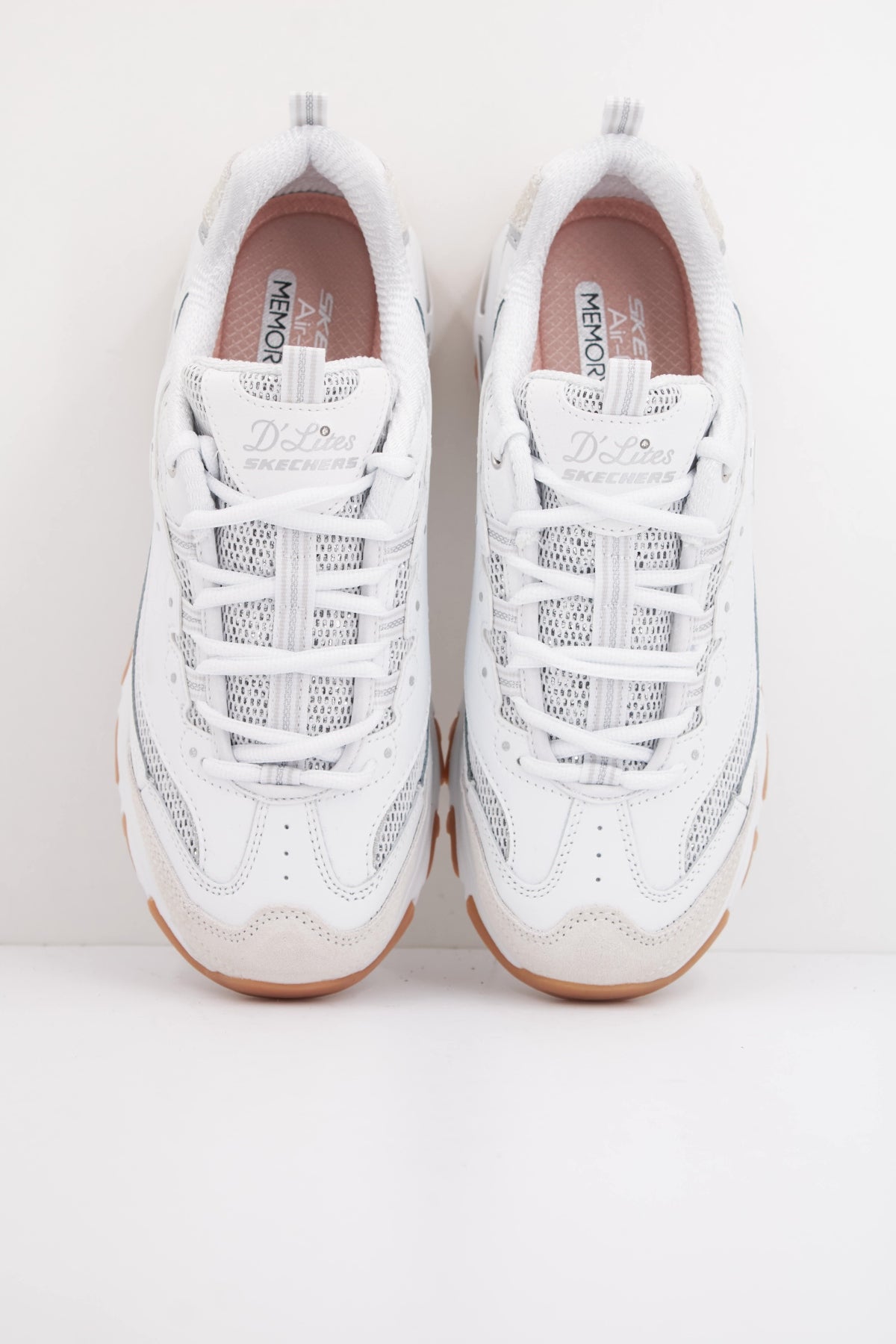 SKECHERS D LITES STELLAR SHIMMER en color BLANCO  (3)