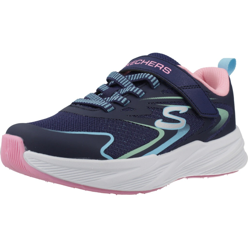 SKECHERS MICROSPEC TREAD HYPER SPEED en color AZUL  (1)