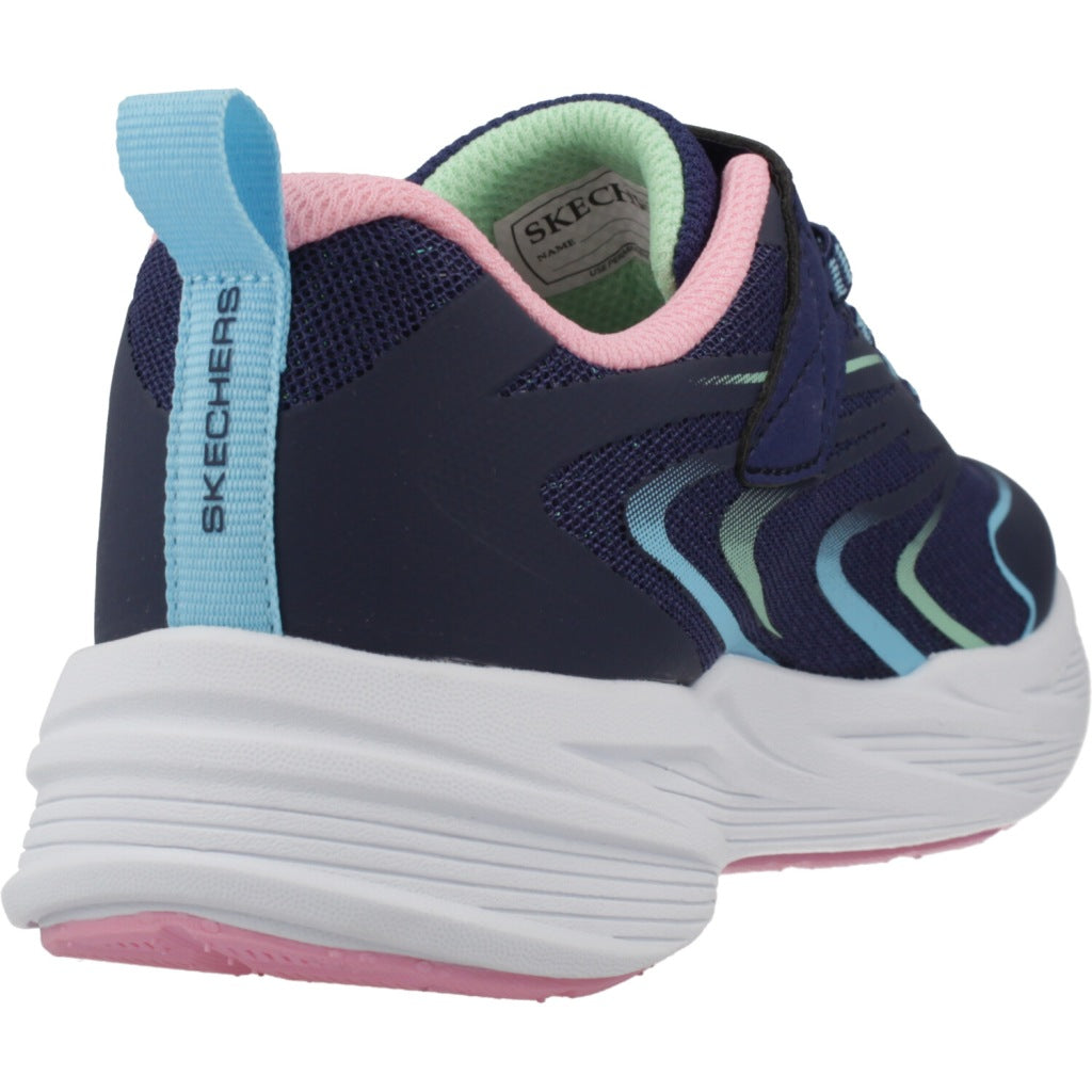 SKECHERS MICROSPEC TREAD HYPER SPEED en color AZUL  (3)