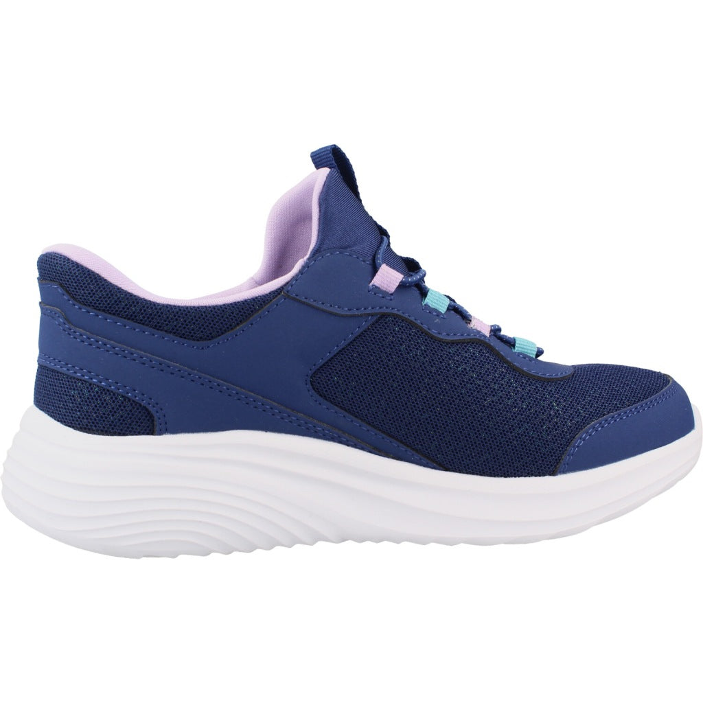 SKECHERS BOUNDER PRO - STEP ONE en color AZUL  (4)