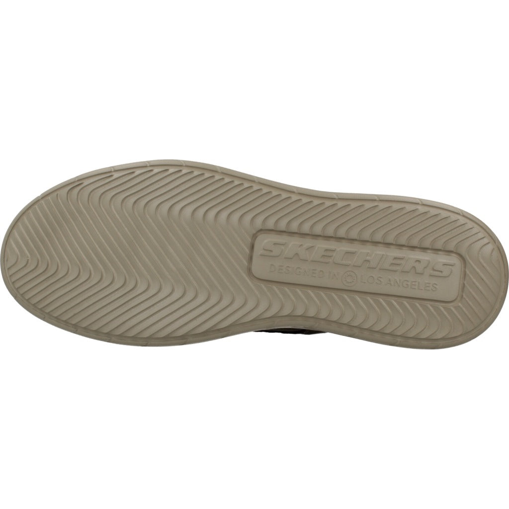 SKECHERS HYLAND JUSTINO en color MARRON  (7)