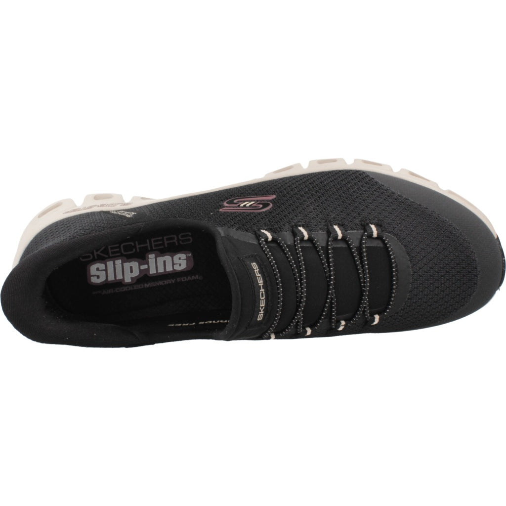 SKECHERS SLIP-INS GLIDE STEP VIBEY en color NEGRO  (7)