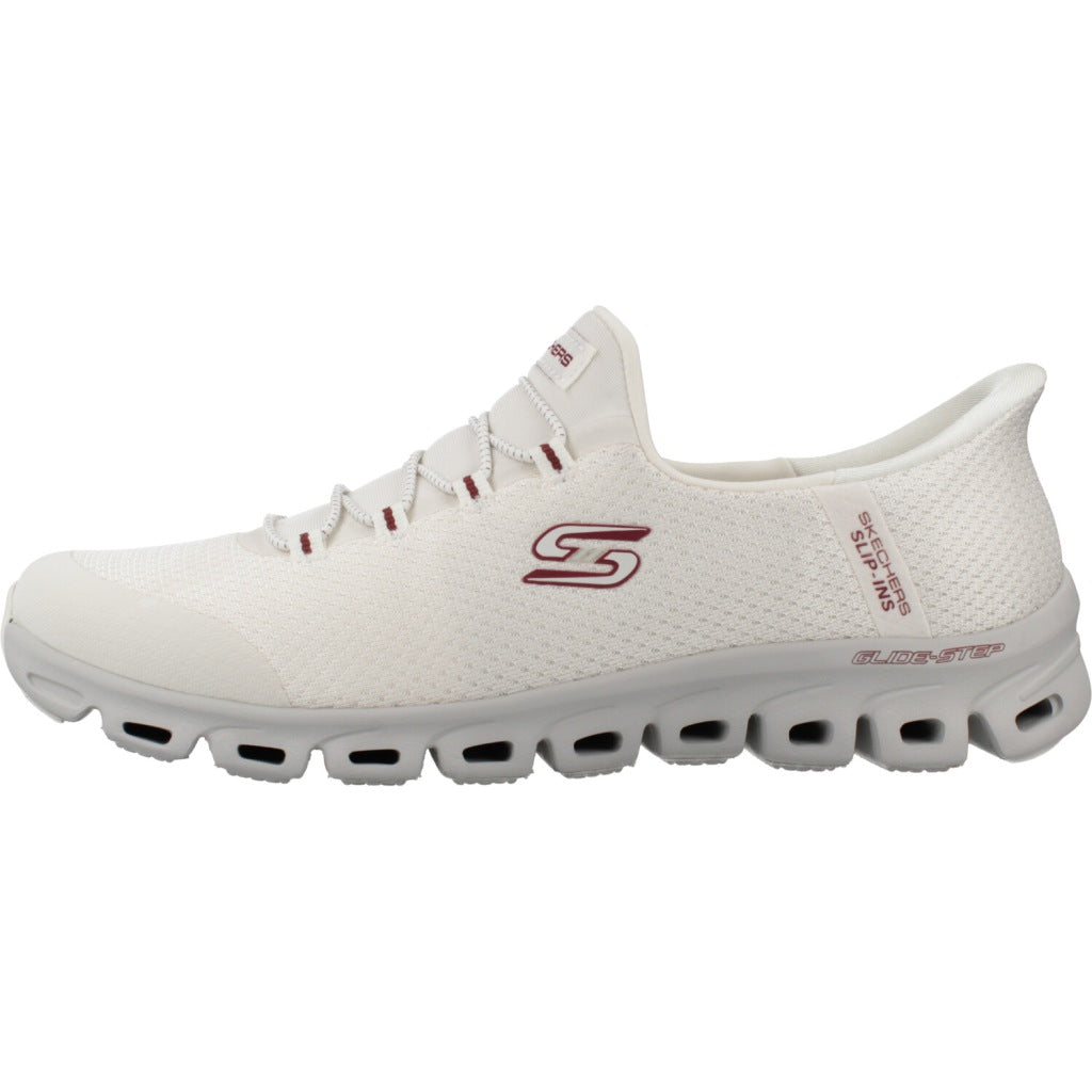 SKECHERS SLIP-INS GLIDE STEP VIBEY en color BLANCO  (2)