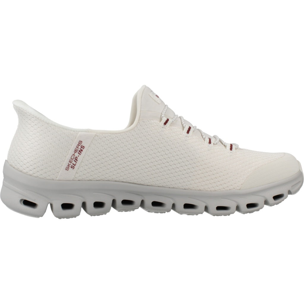 SKECHERS SLIP-INS GLIDE STEP VIBEY en color BLANCO  (4)