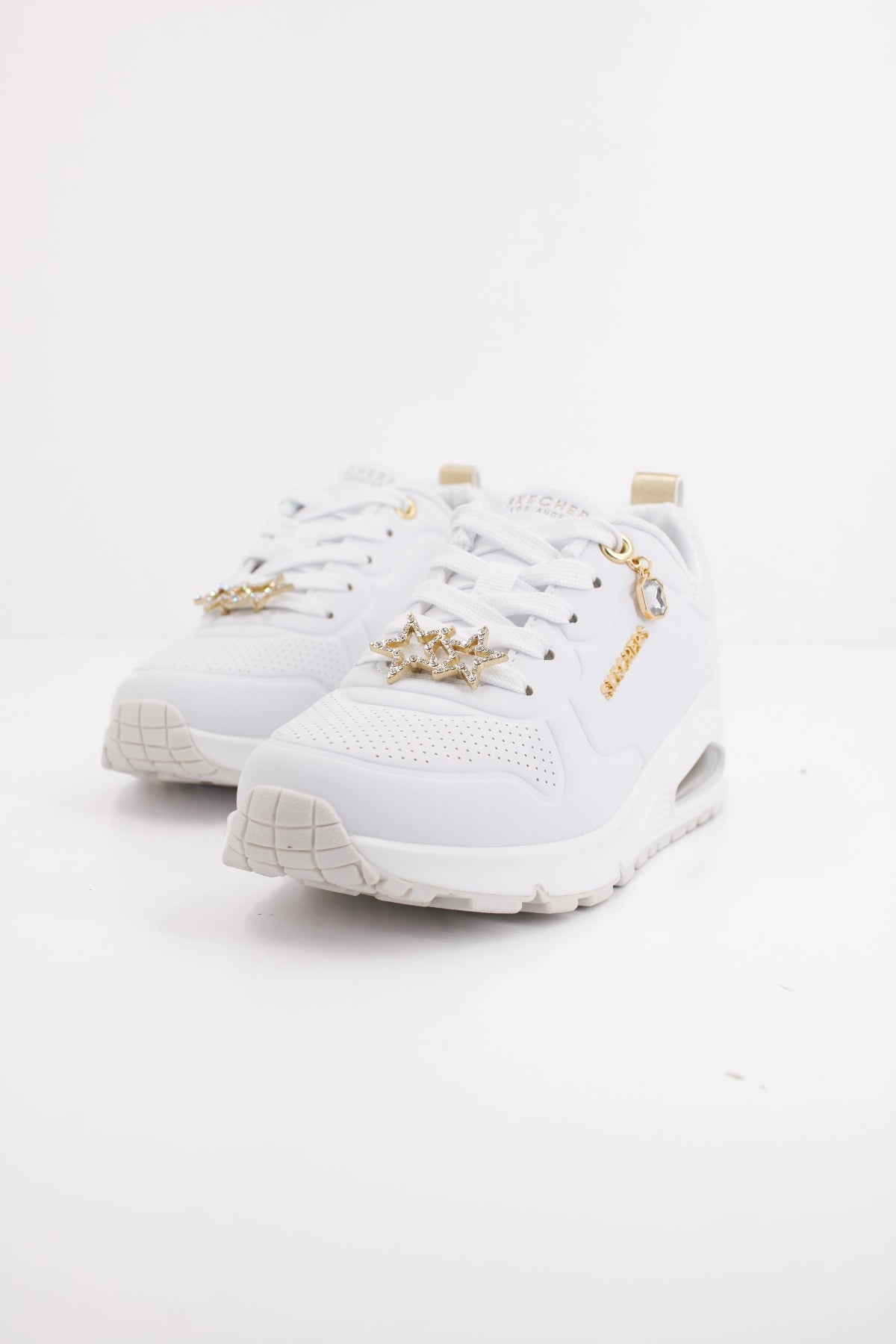 SKECHERS UNO GEN TRENDY JEWELS en color BLANCO  (2)