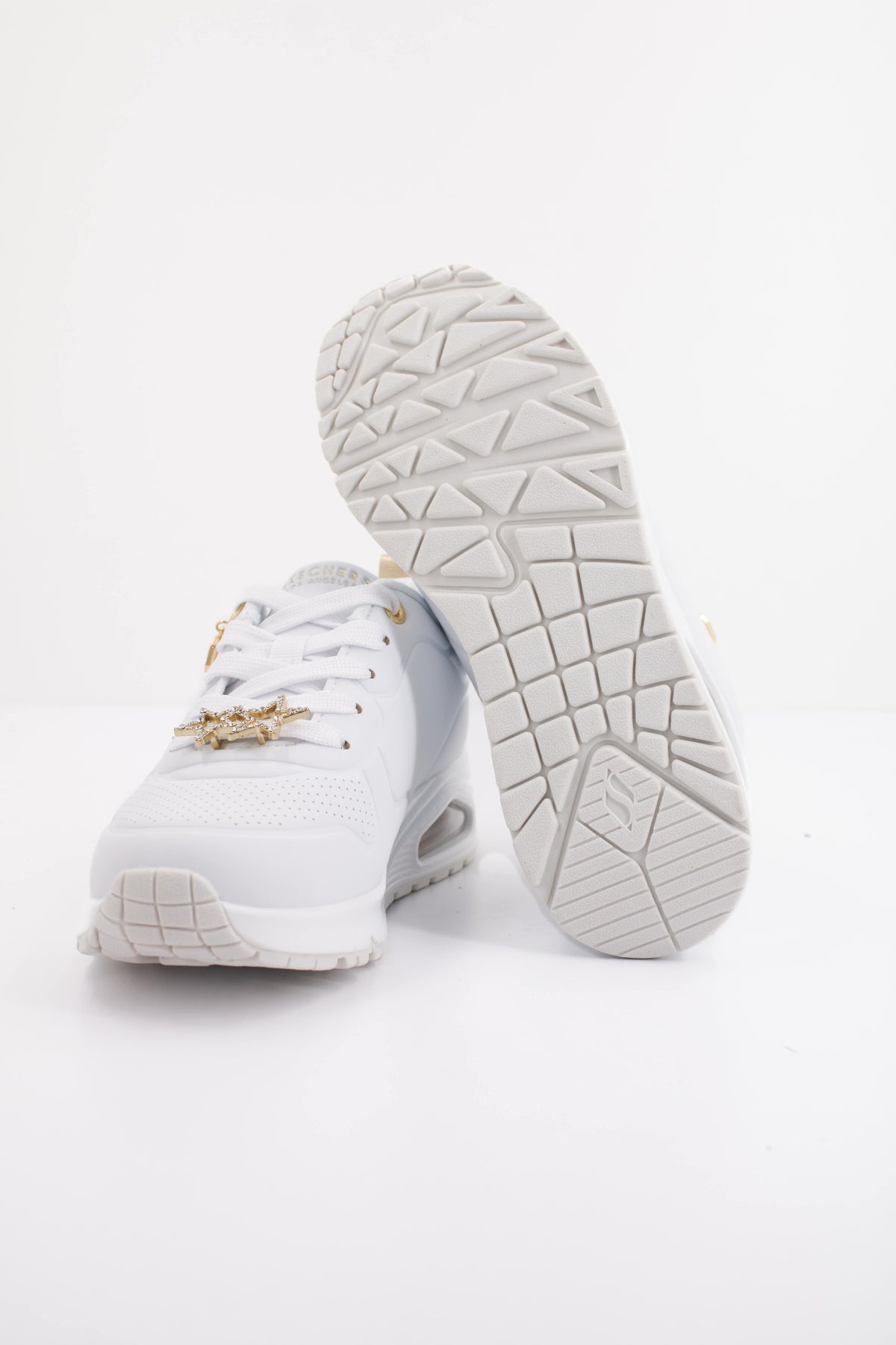 SKECHERS UNO GEN TRENDY JEWELS en color BLANCO  (5)