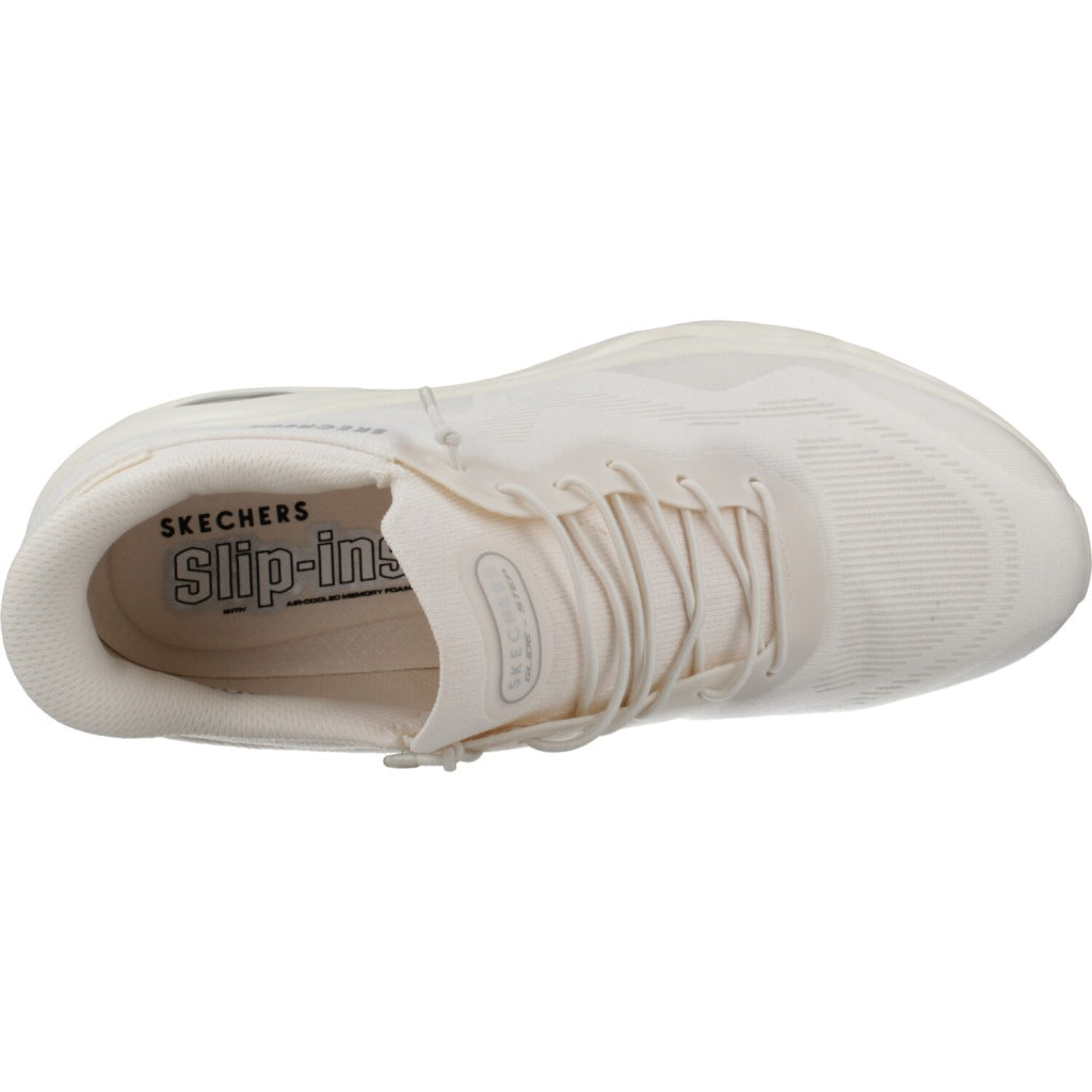 SKECHERS SLIP - INS UNO GLIDE STEP AIR GLIDERS en color BLANCO  (7)