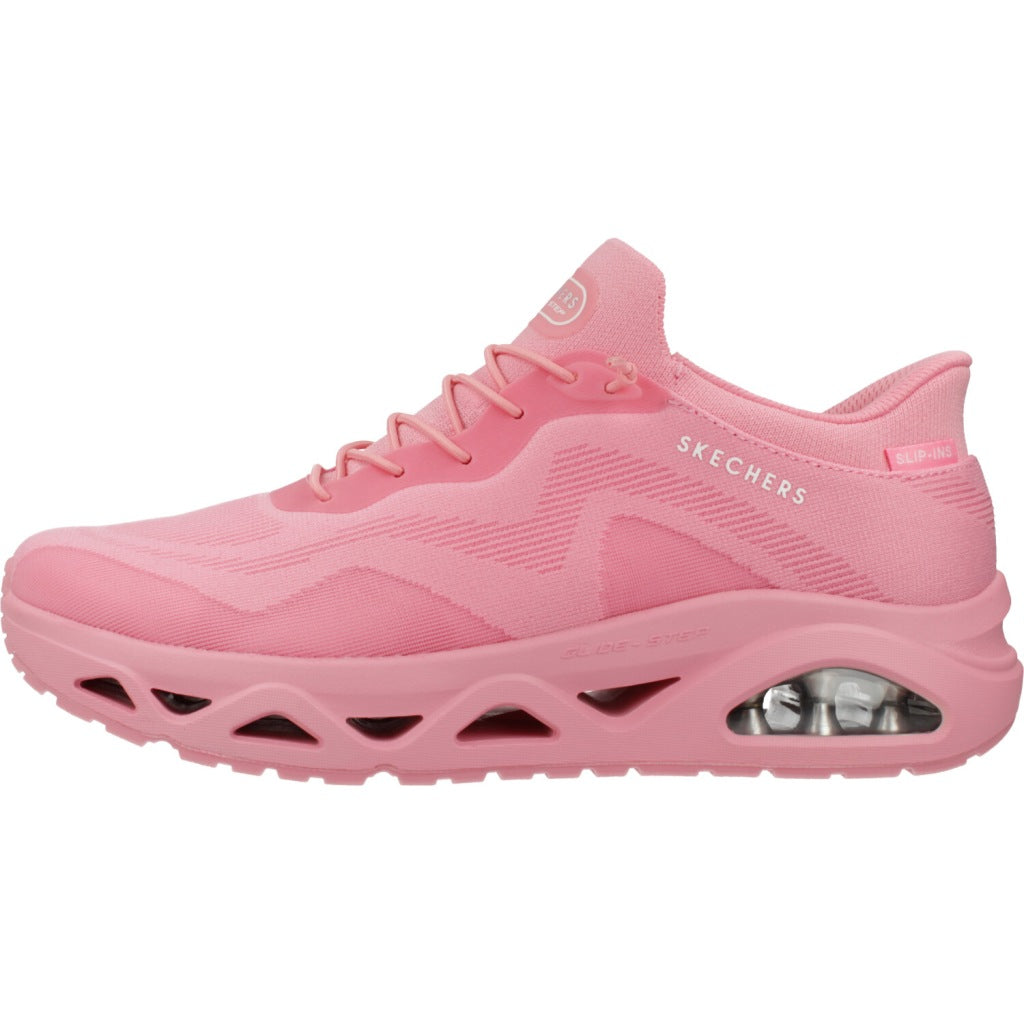 SKECHERS SLIP - INS UNO GLIDE STEP AIR GLIDERS en color ROSA  (2)