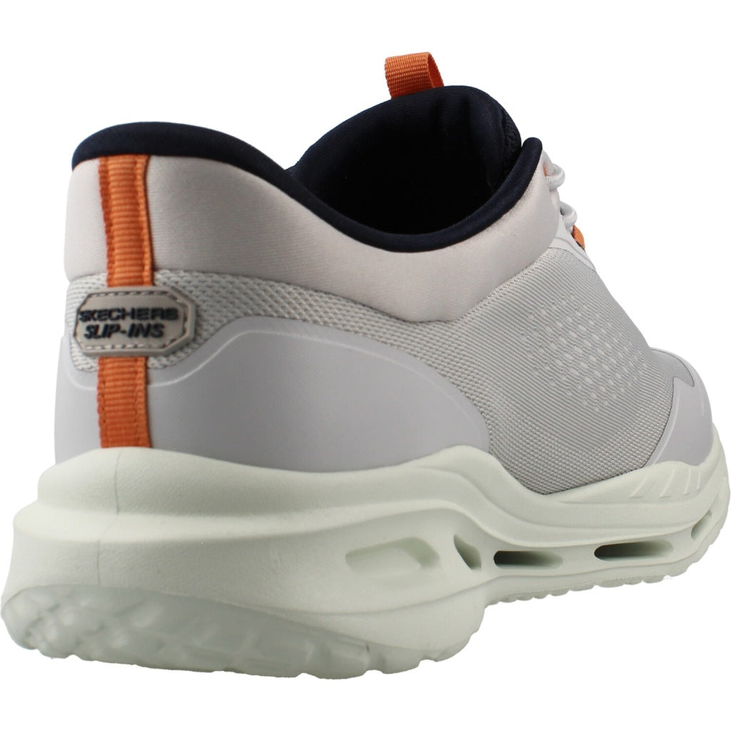SKECHERS ARCH FIT ORVAN HUNTER en color GRIS  (3)