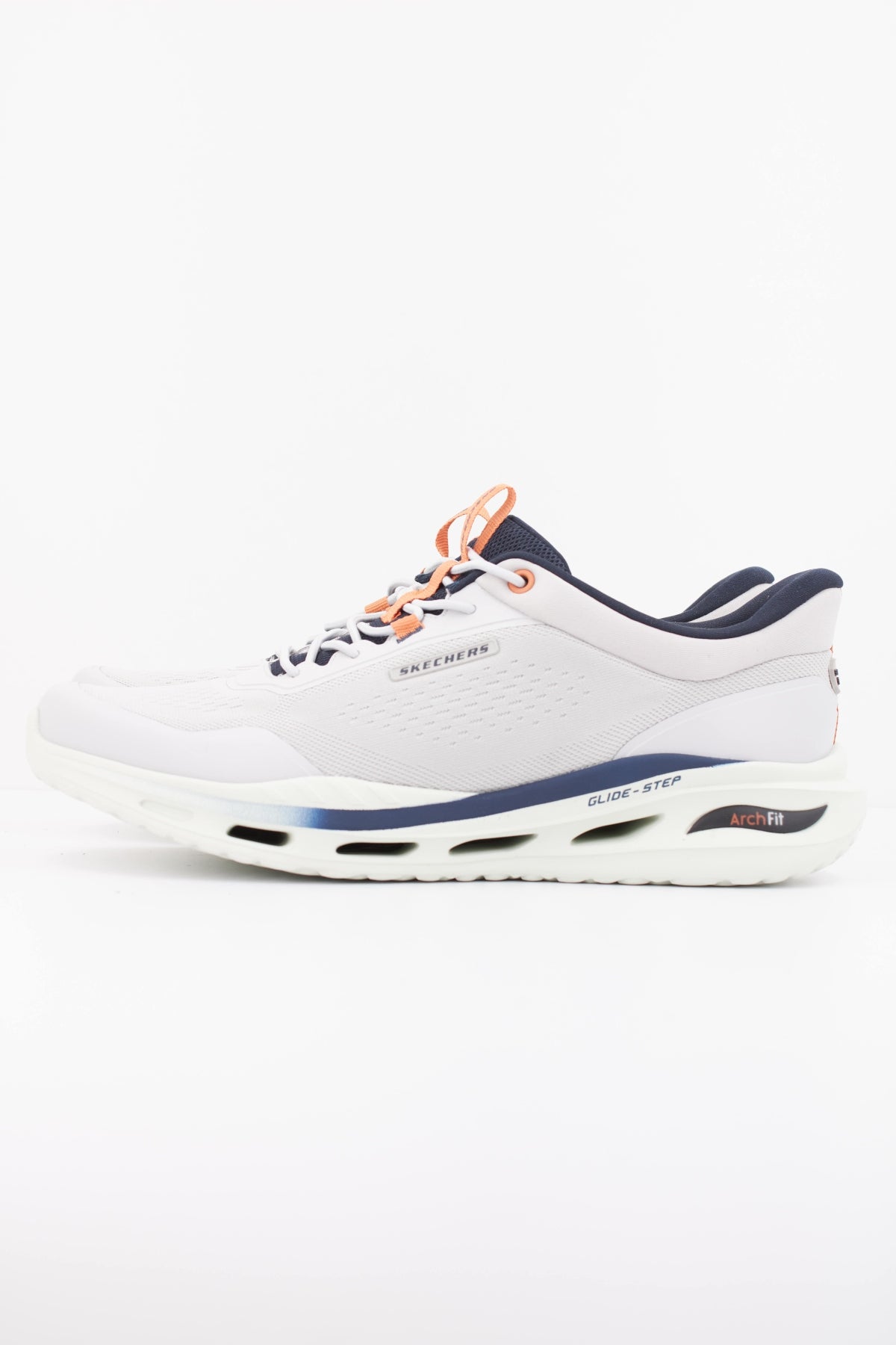 SKECHERS ARCH FIT ORVAN HUNTER en color GRIS  (1)