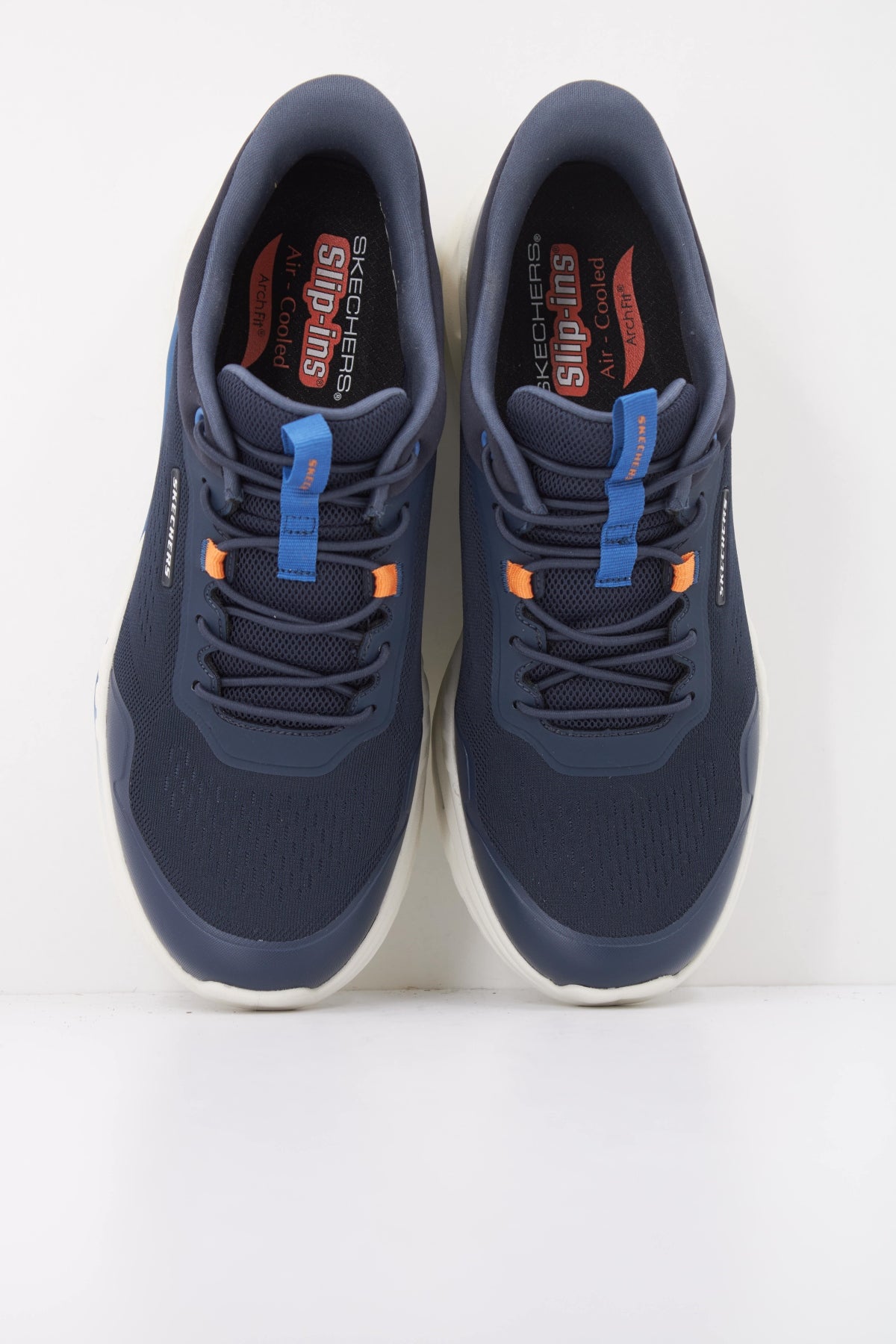 SKECHERS ARCH FIT ORVAN HUNTER en color AZUL  (3)