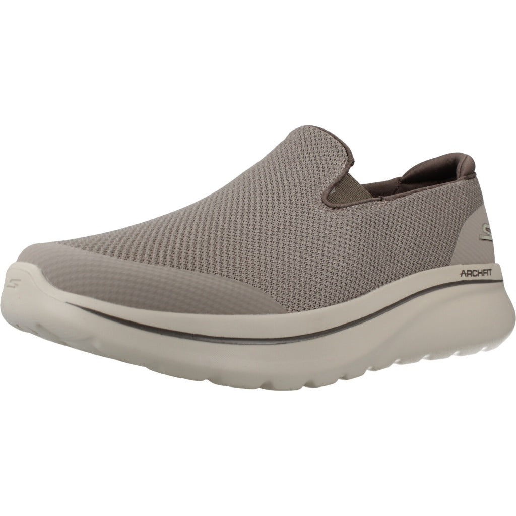 SKECHERS GO WALK ARCH FIT N JOY en color GRIS  (1)