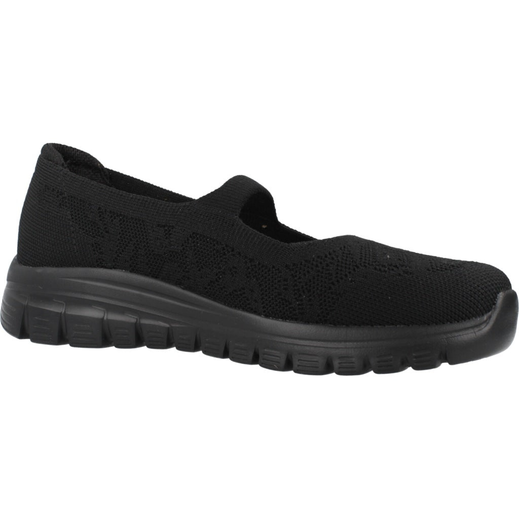 SKECHERS GRACEFUL CHIC MOTION en color NEGRO  (5)