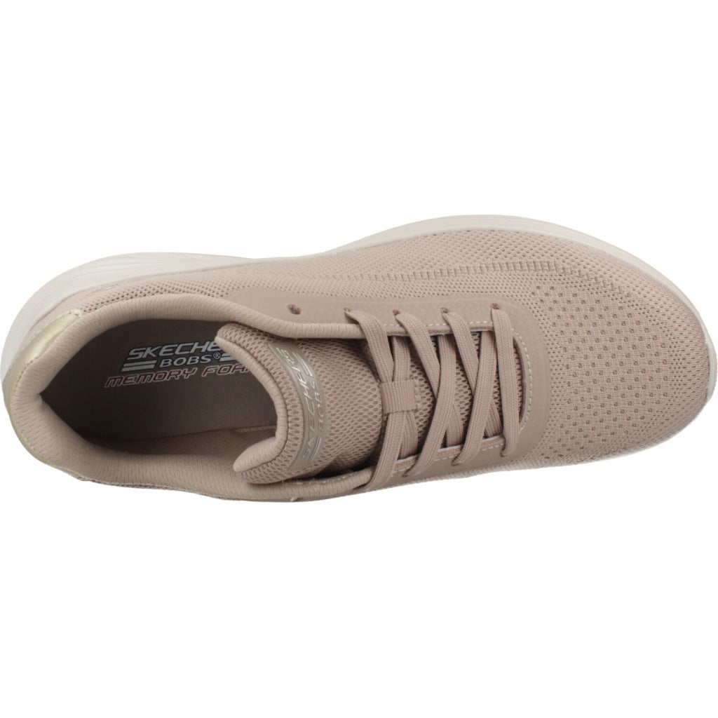 SKECHERS BOBS SQUAD WAVES CURRENT en color MARRON CLARO  (7)