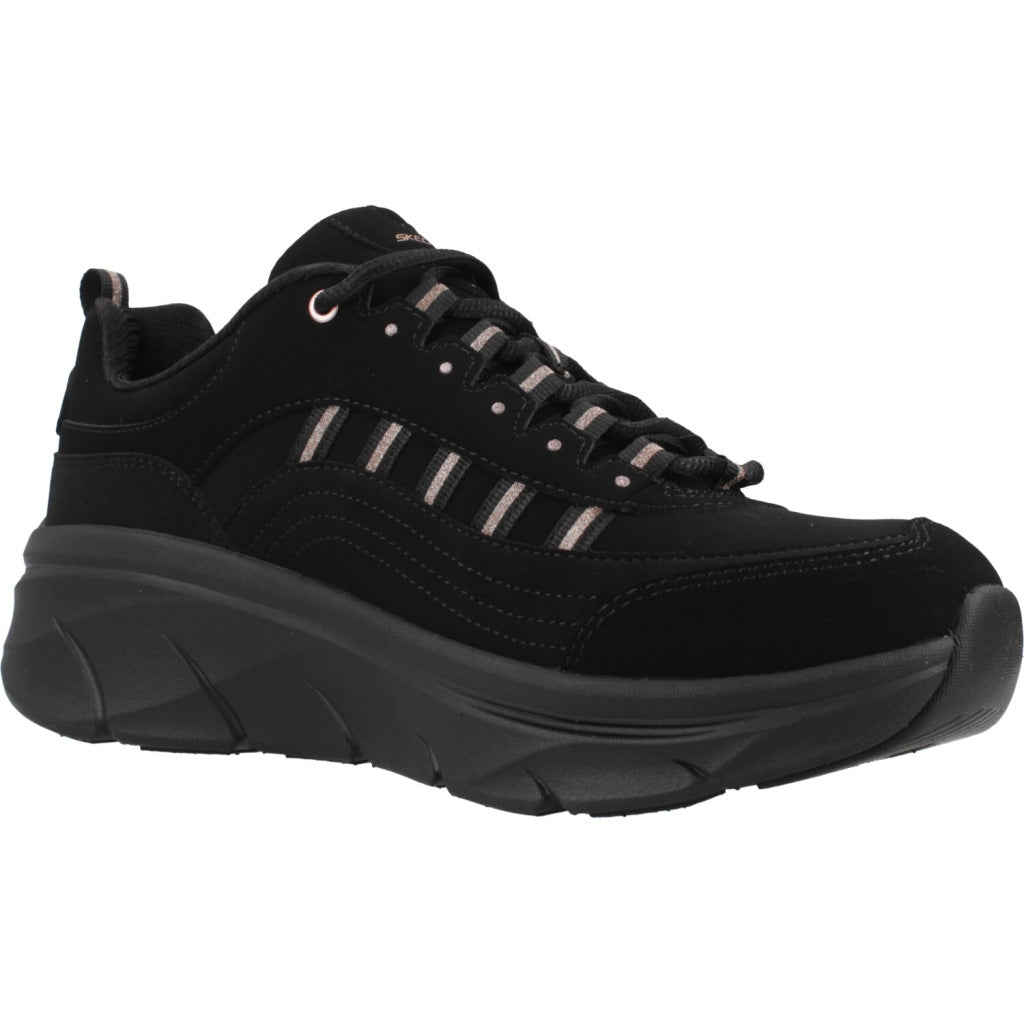 SKECHERS D LUX WALKER . GOLDEN en color NEGRO  (5)