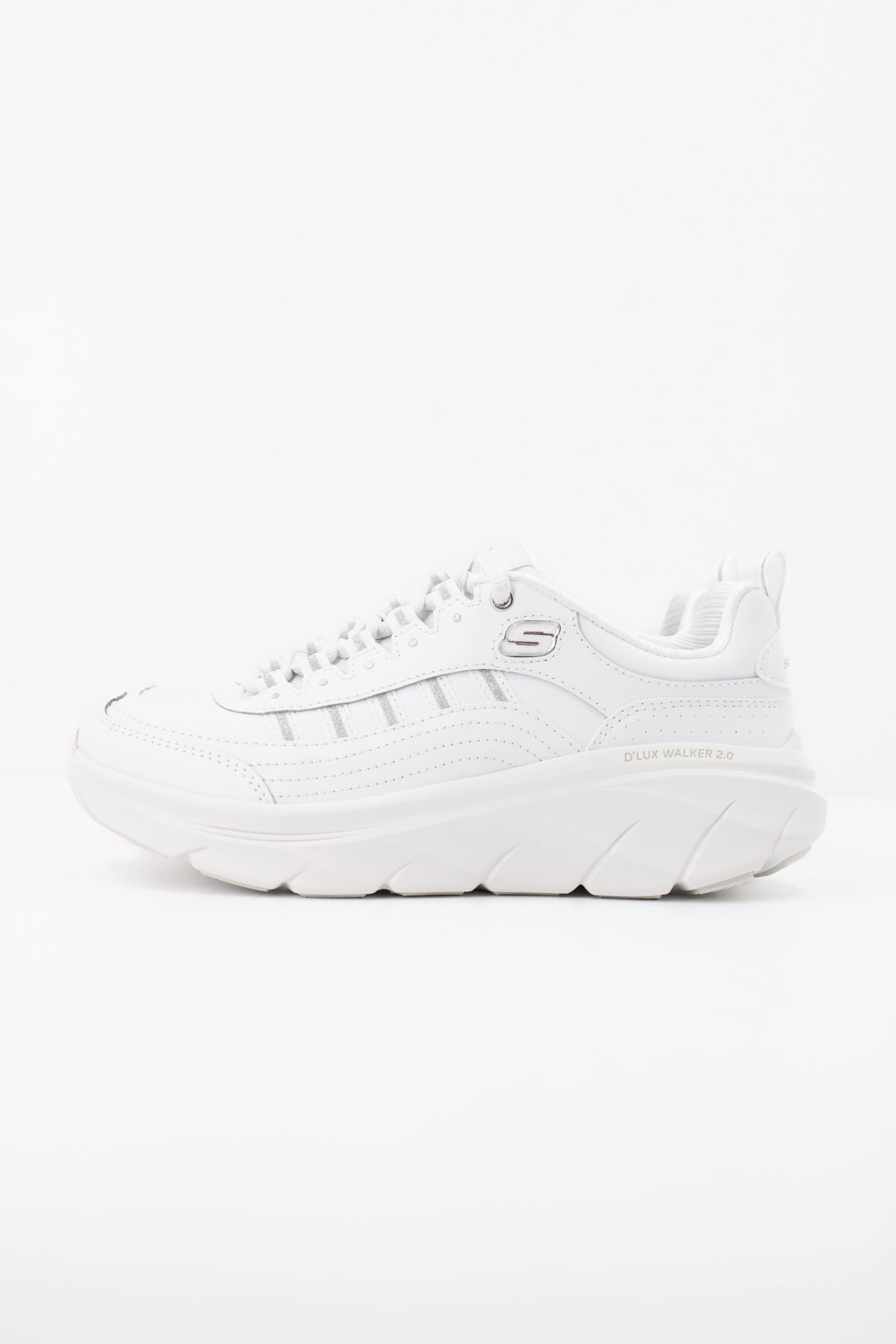SKECHERS D LUX WALKER . GOLDEN en color BLANCO  (1)