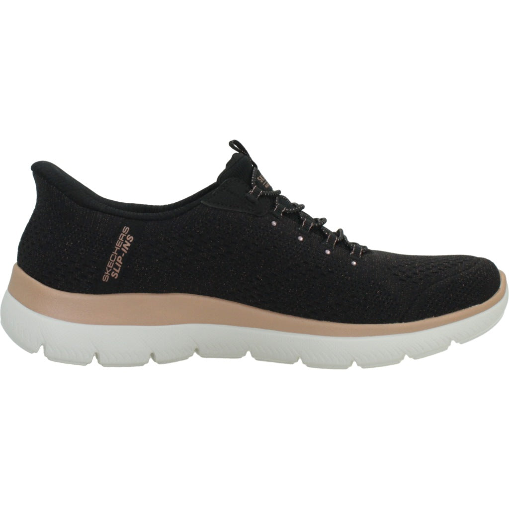 SKECHERS S ARCH FIT SUMMITS SOFT en color NEGRO  (4)