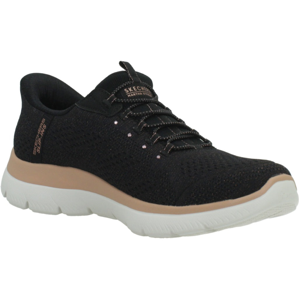 SKECHERS S ARCH FIT SUMMITS SOFT en color NEGRO  (5)