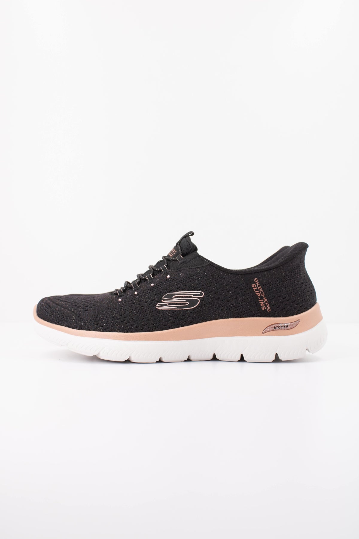 SKECHERS S ARCH FIT SUMMITS SOFT en color NEGRO  (1)