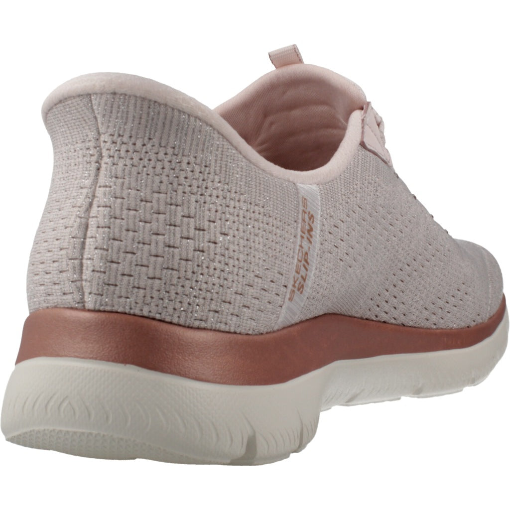 SKECHERS SLIP - INS ARCH FIT SUMMITS SOFT en color ROSA  (3)