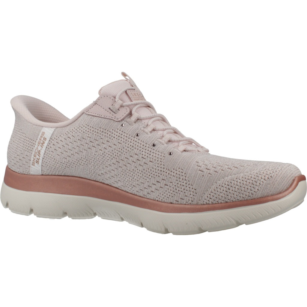 SKECHERS SLIP - INS ARCH FIT SUMMITS SOFT en color ROSA  (5)
