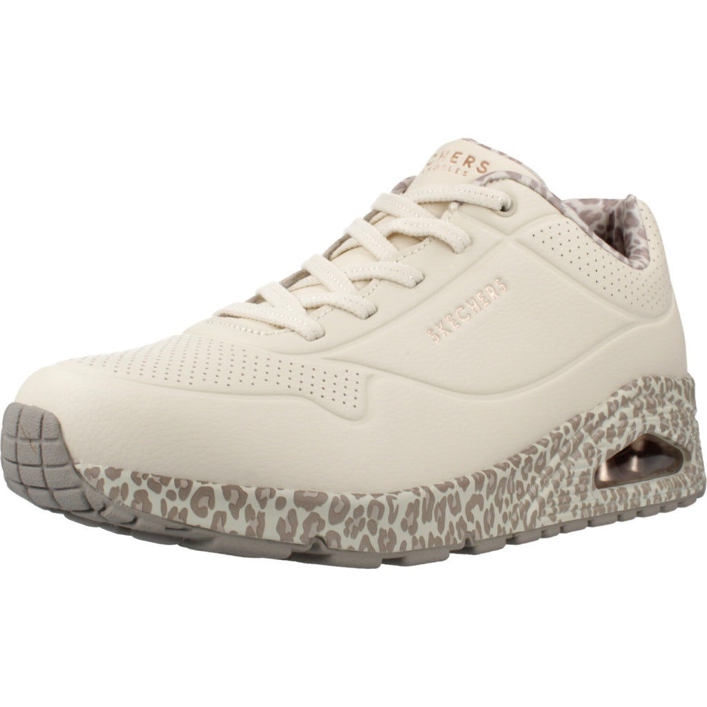SKECHERS UNO SAFARI TIME en color BEIS  (1)