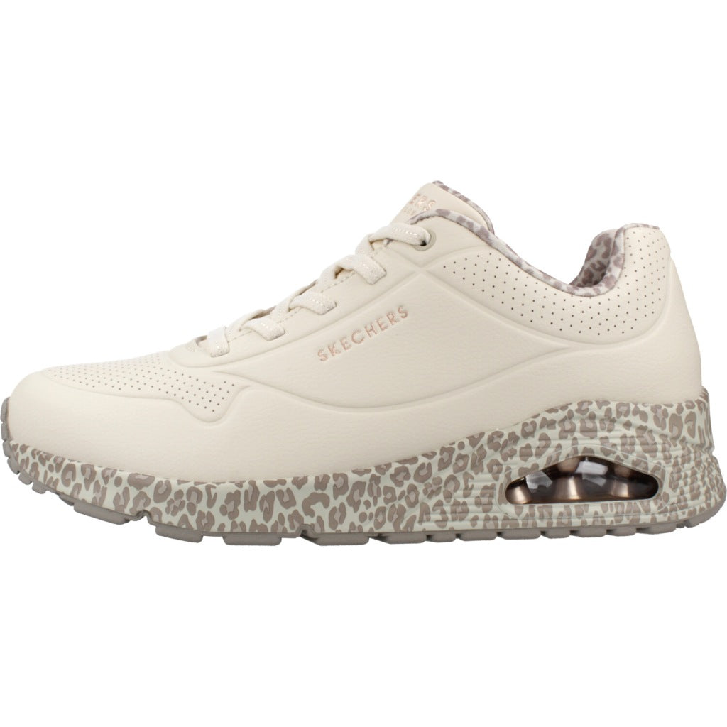 SKECHERS UNO SAFARI TIME en color BEIS  (2)
