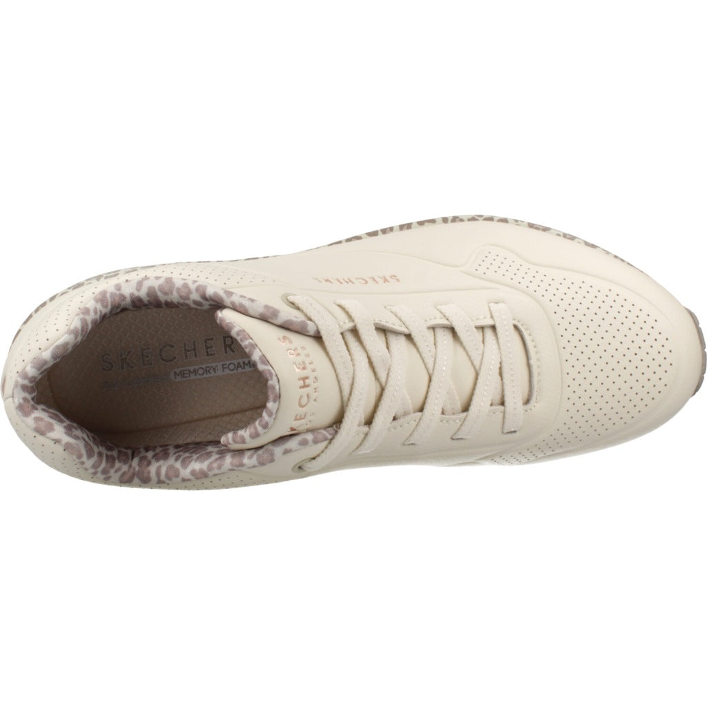 SKECHERS UNO SAFARI TIME en color BEIS  (6)