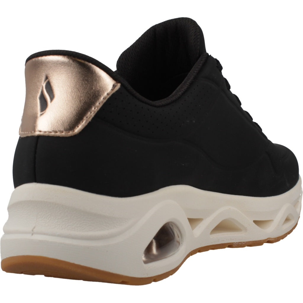 SKECHERS UNO GLIDE STEP GLIDE ON AIR en color NEGRO  (3)