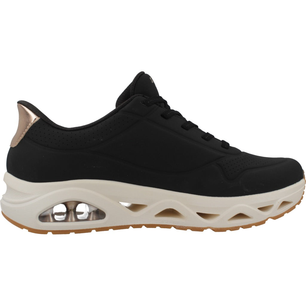 SKECHERS UNO GLIDE STEP GLIDE ON AIR en color NEGRO  (4)
