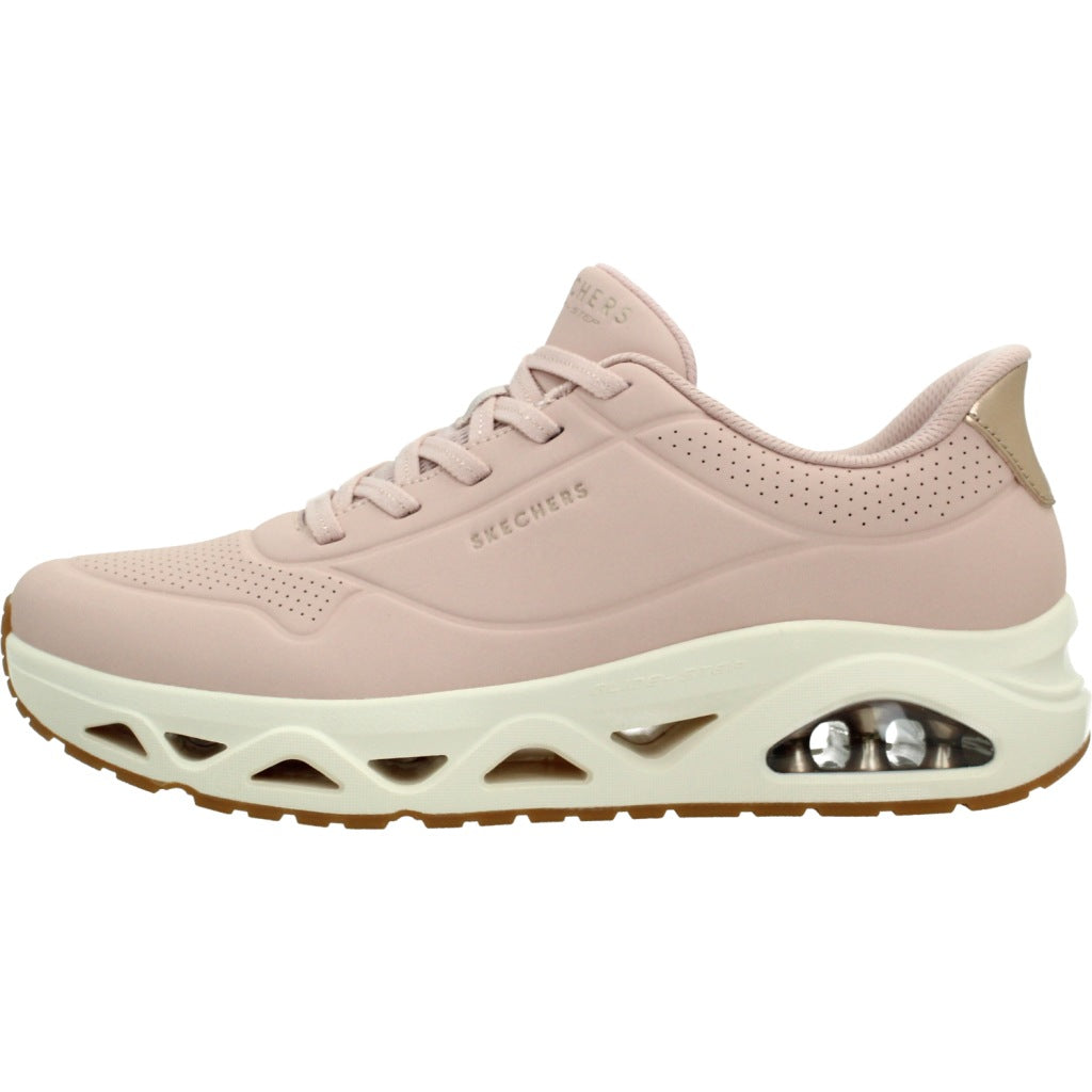 SKECHERS UNO GLIDE STEP GLIDE ON AIR en color ROSA  (2)