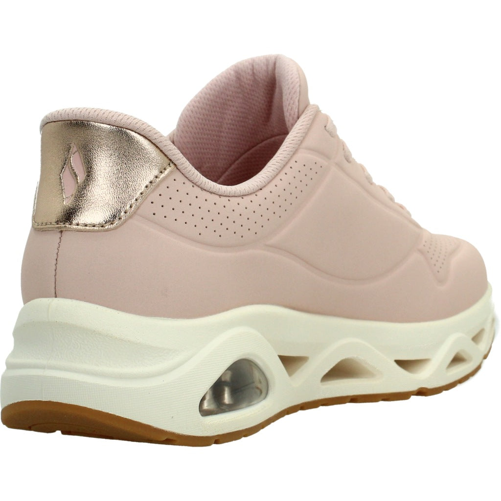 SKECHERS UNO GLIDE STEP GLIDE ON AIR en color ROSA  (3)