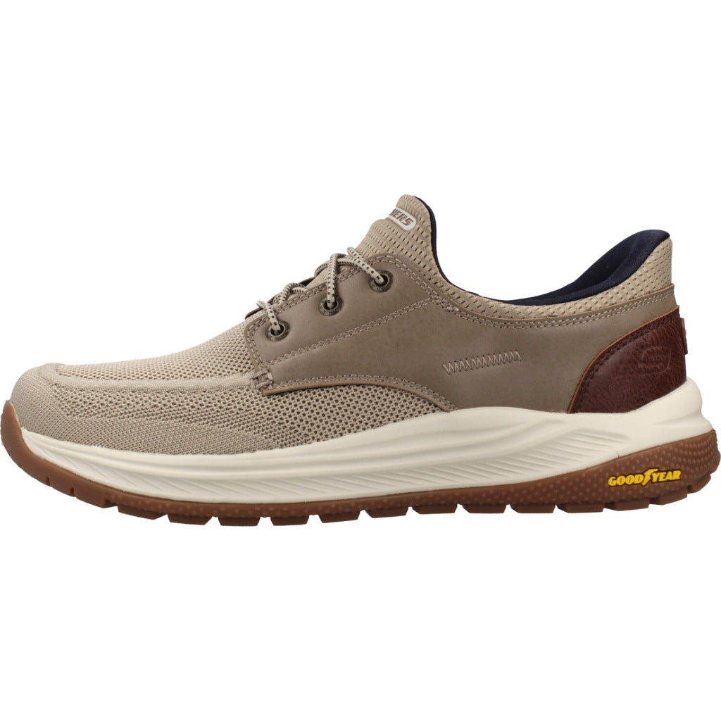 SKECHERS MEROE ALDEN en color MARRON CLARO  (2)