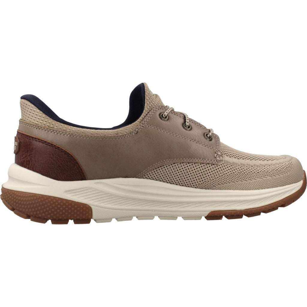 SKECHERS MEROE ALDEN en color MARRON CLARO  (4)