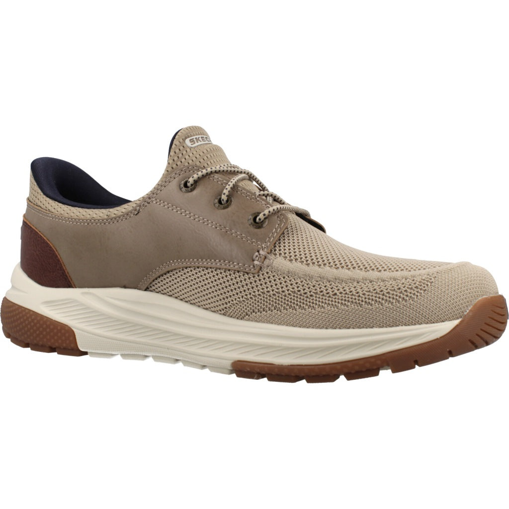 SKECHERS MEROE ALDEN en color MARRON CLARO  (5)
