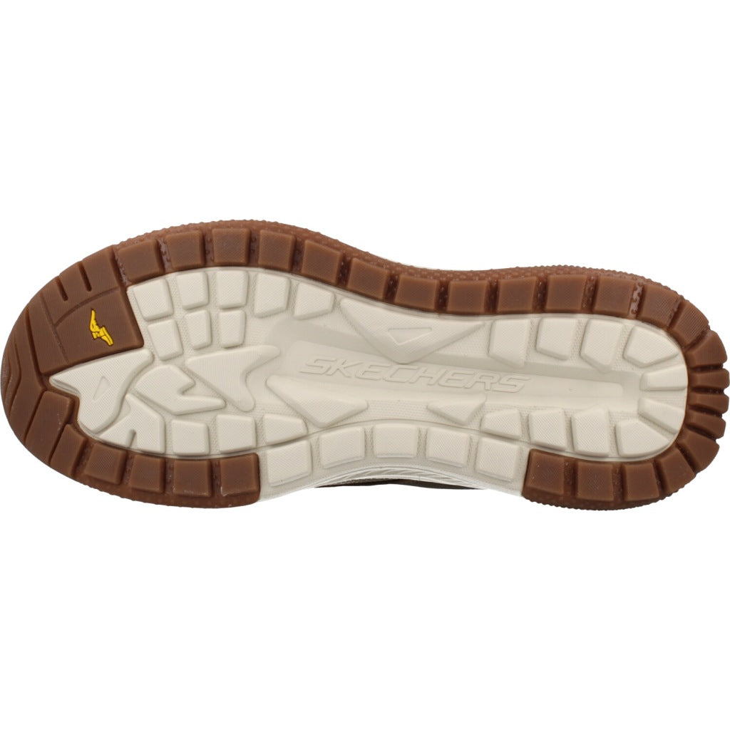 SKECHERS MEROE ALDEN en color MARRON CLARO  (7)
