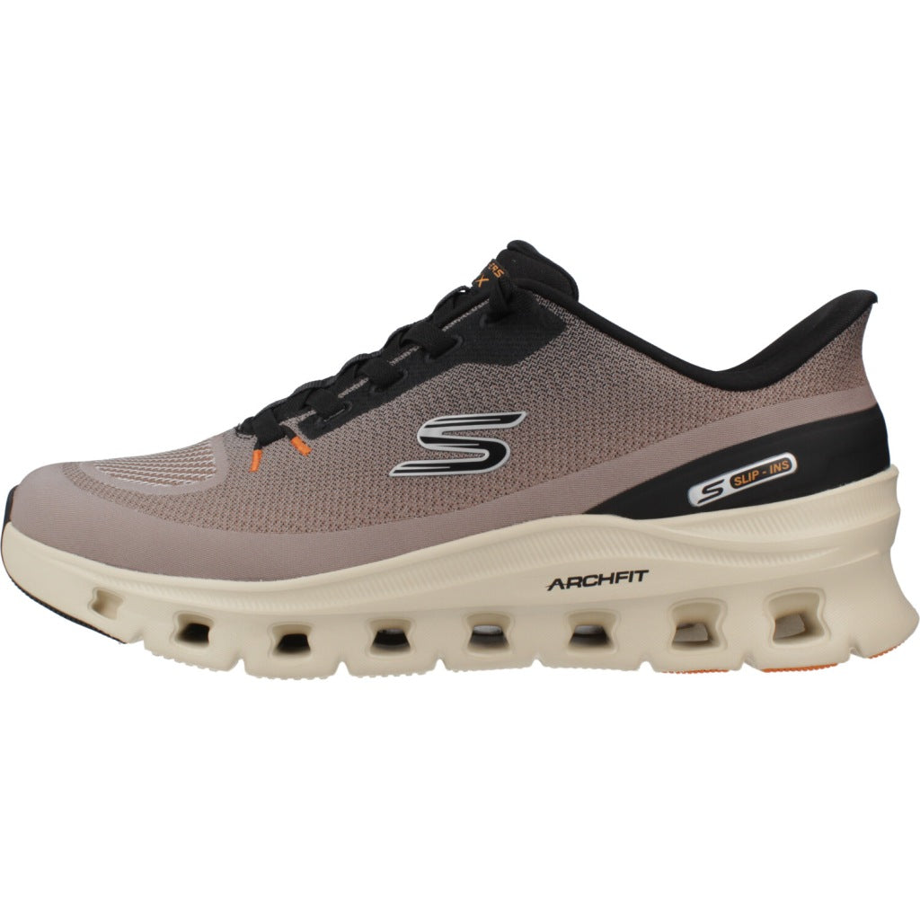 SKECHERS ARCH FIT GLIDE STEP PRO en color MARRON  (2)