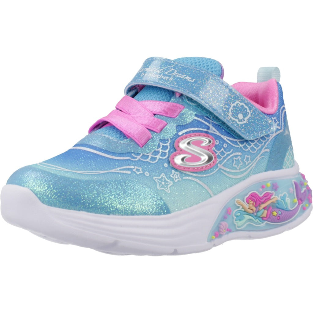 SKECHERS MY DREAMERS LIL MERMAID en color AZUL  (1)