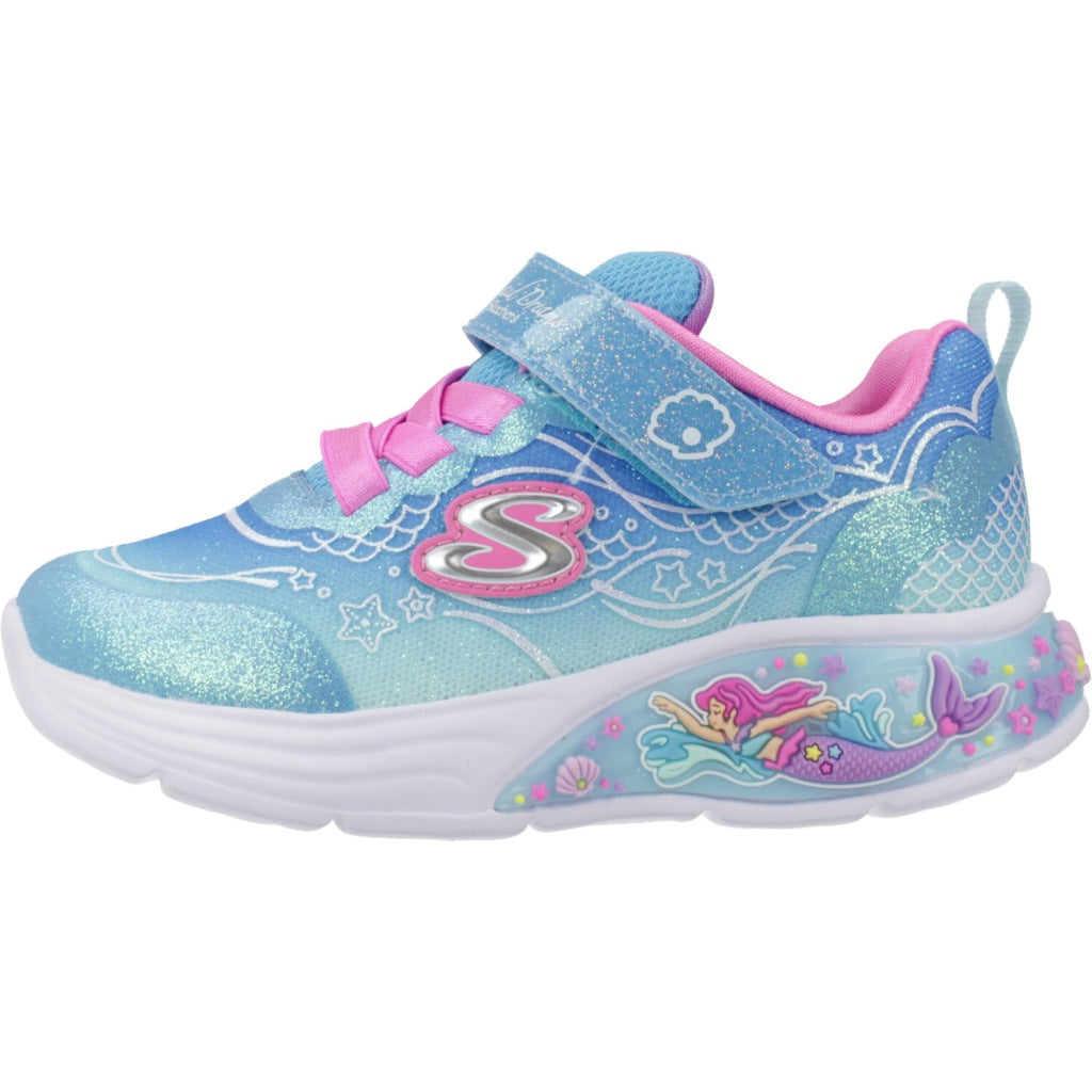 SKECHERS MY DREAMERS LIL MERMAID en color AZUL  (2)