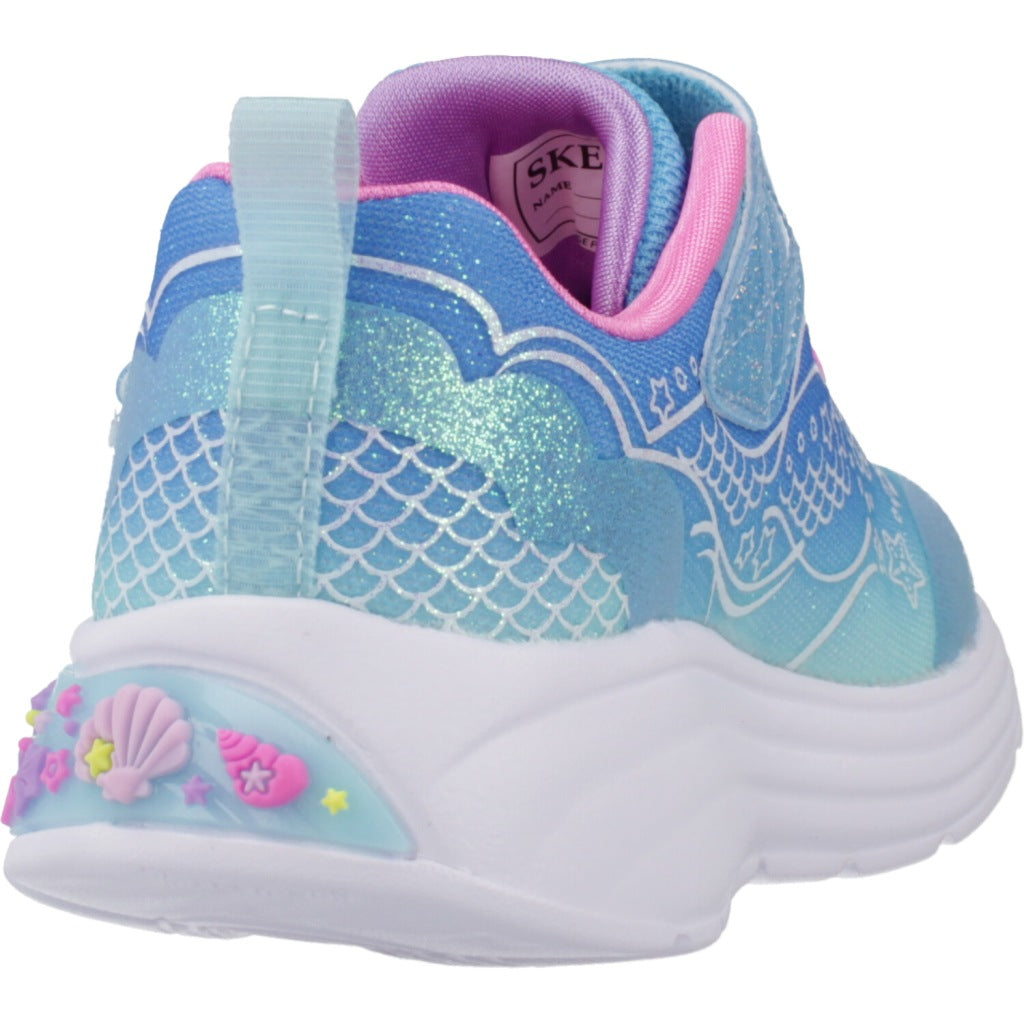 SKECHERS MY DREAMERS LIL MERMAID en color AZUL  (3)