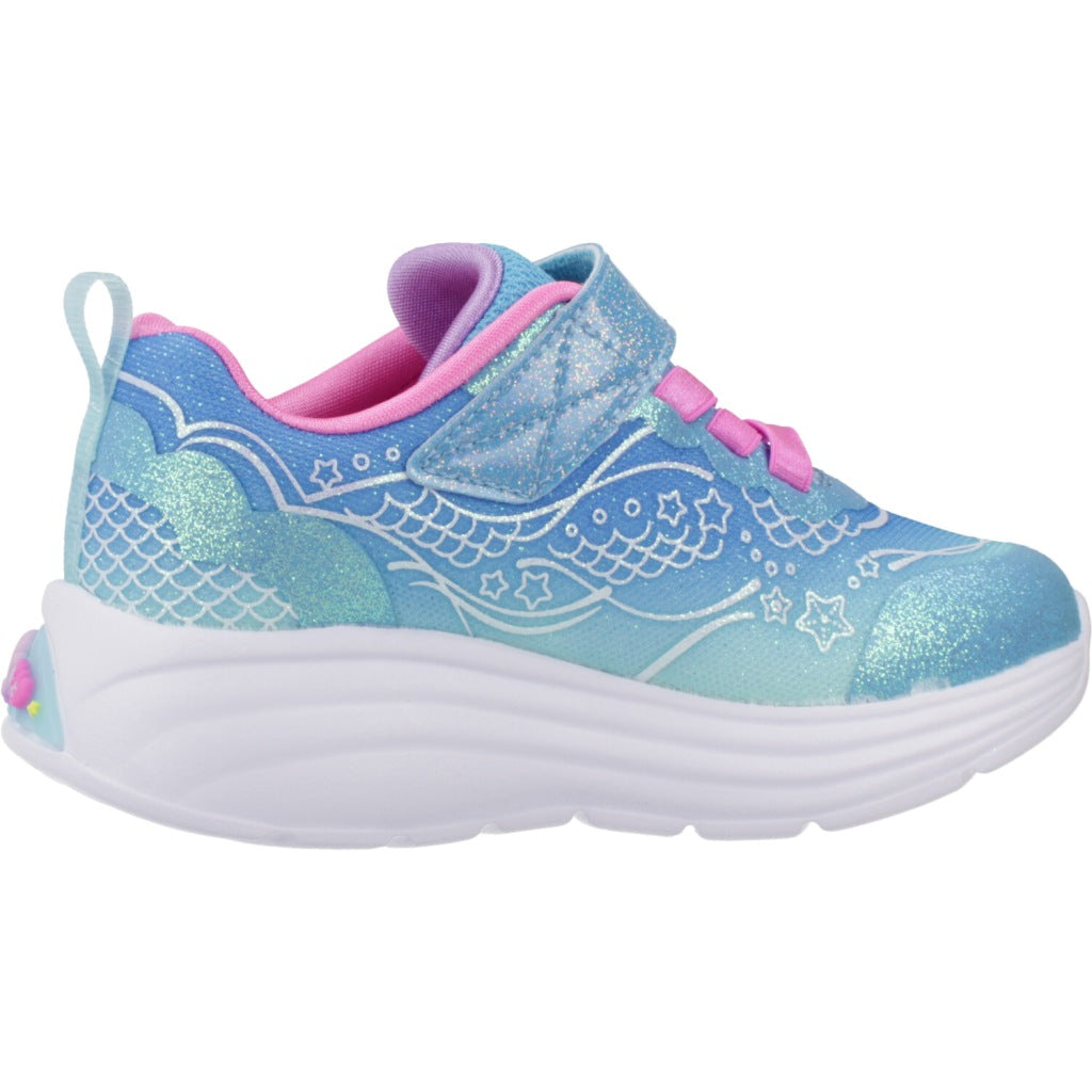 SKECHERS MY DREAMERS LIL MERMAID en color AZUL  (4)