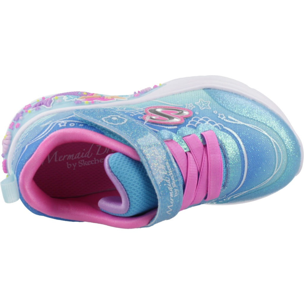 SKECHERS MY DREAMERS LIL MERMAID en color AZUL  (7)