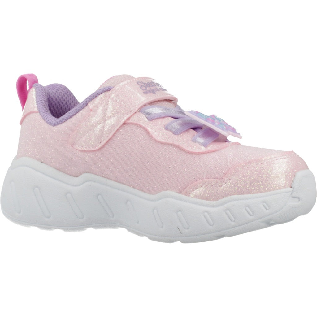 SKECHERS LIGHTS LIL BUTTERFLY BLIS en color ROSA  (5)