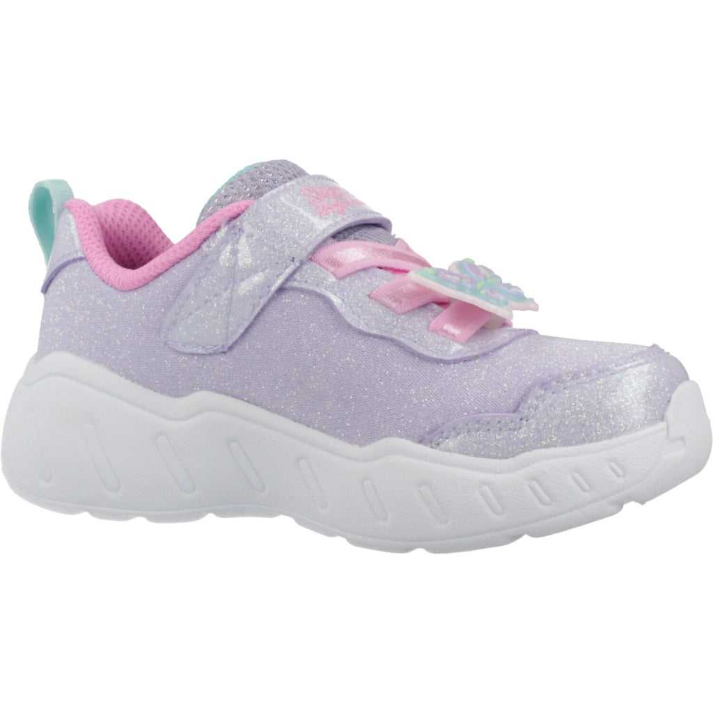 SKECHERS LIGHTS LIL BUTTERFLY BLIS en color VIOLETA  (5)