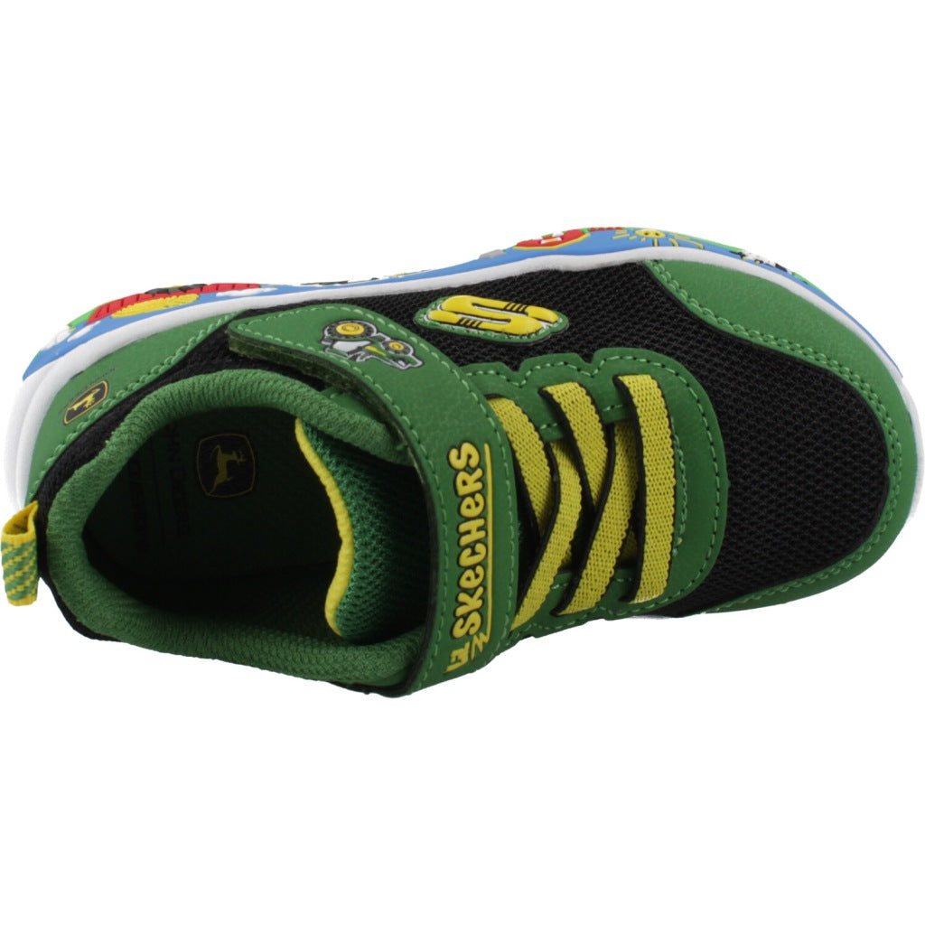SKECHERS PLAY SCENE BARN SQUAD en color VERDE  (7)