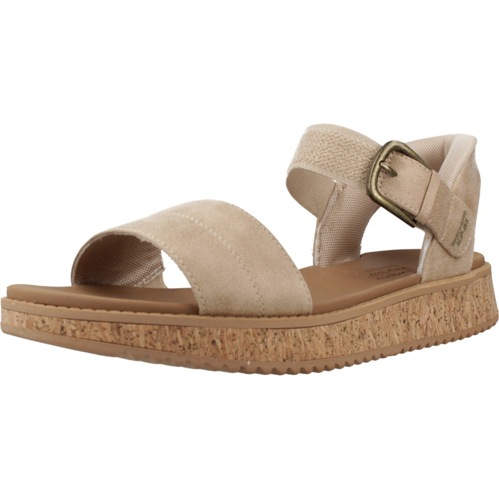 SKECHERS BOBS SUN VIBE BE CORKY en color BEIS  (1)