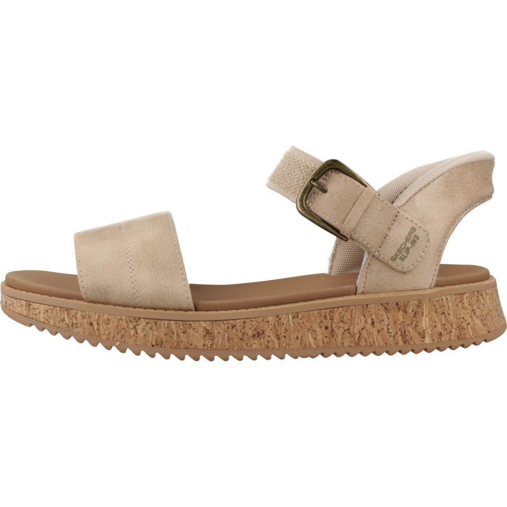 SKECHERS BOBS SUN VIBE BE CORKY en color BEIS  (2)