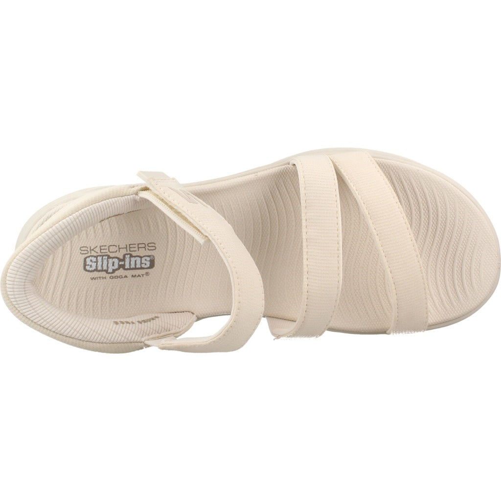 SKECHERS GO WALK GLIDE STEP . en color BEIS  (7)