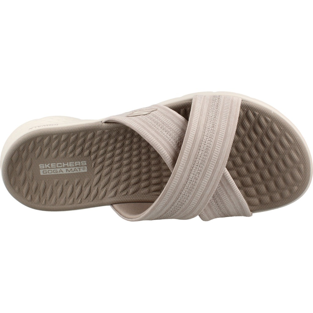 SKECHERS GO WALK FLEX en color BEIS  (7)