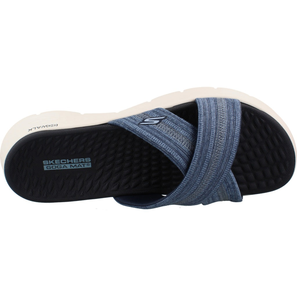 SKECHERS GO WALK FLEX en color AZUL  (6)